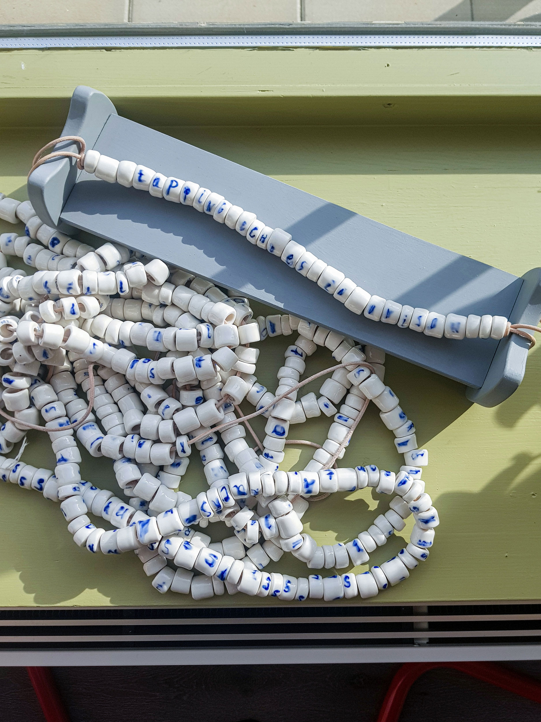 Audio soundwalk on water